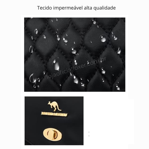 Mochila Feminina De Couro Modelo Bella Lux Black