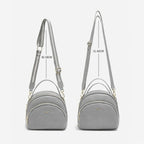 bolsa feminina transversal pequena  Rivelle Gray 1.1