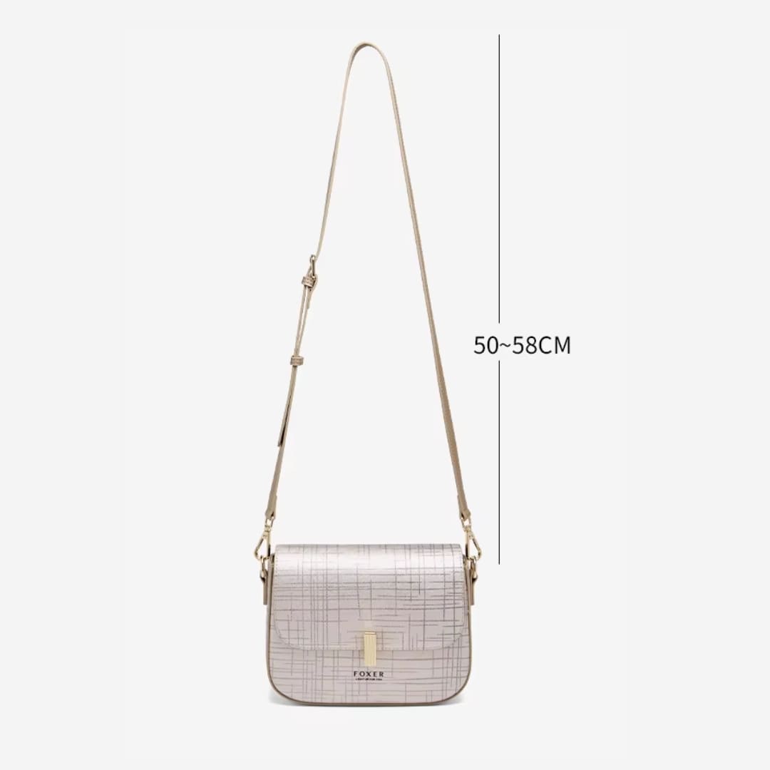 Bolsa Feminina Transversal  Pequena Modelo Foxer Éclora