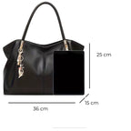 bolsa grande  preta medidas do tamanho