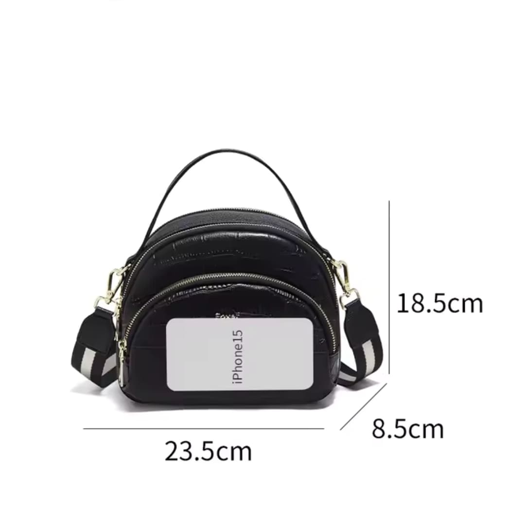 bolsa feminina transversal pequena Rivelle