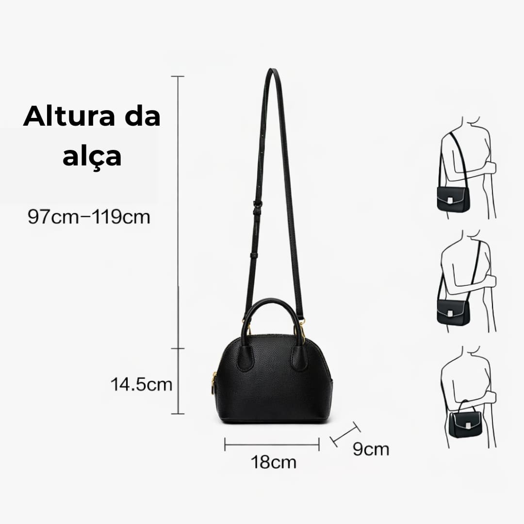Bolsa Feminina Pequena Modelo Marcelline Treillis
