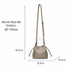 tamanho da alça da bolsa ravelle beige