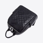 Mochila Feminina De Couro Modelo Spine Black