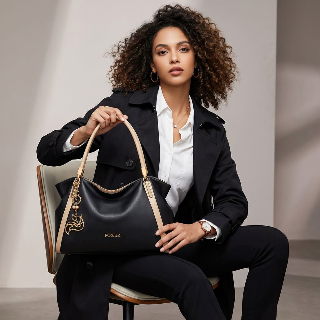 bolsa feminina grande preta transversal