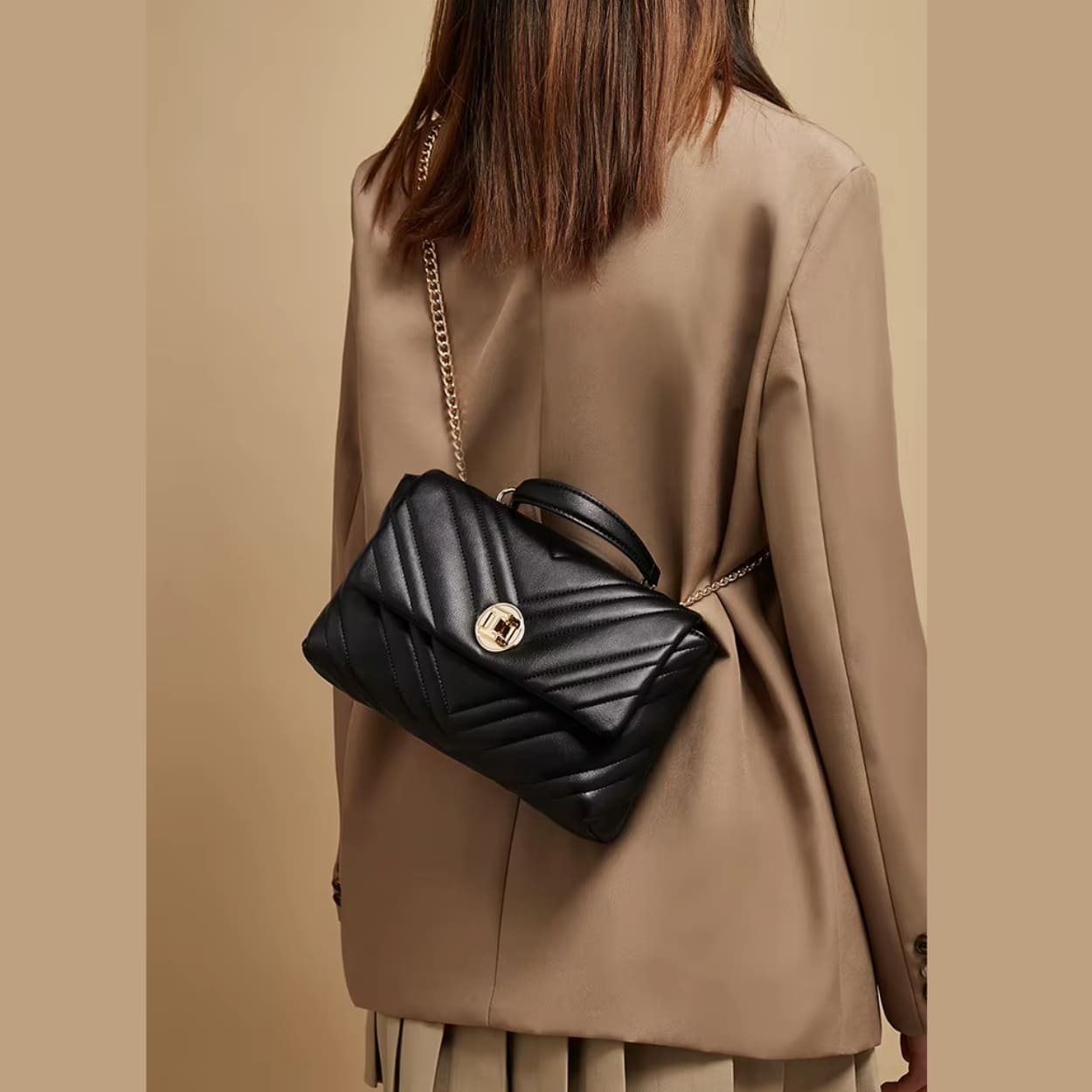 bolsa feminina transversal pequena- Flape