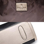 Bolsa Feminina Grande Transversal De Couro Genuíno Modelo Foxer Essène BLack