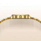 Relógio Feminino Dourado Pequeno Modelo Berny Vendôme  Emerald