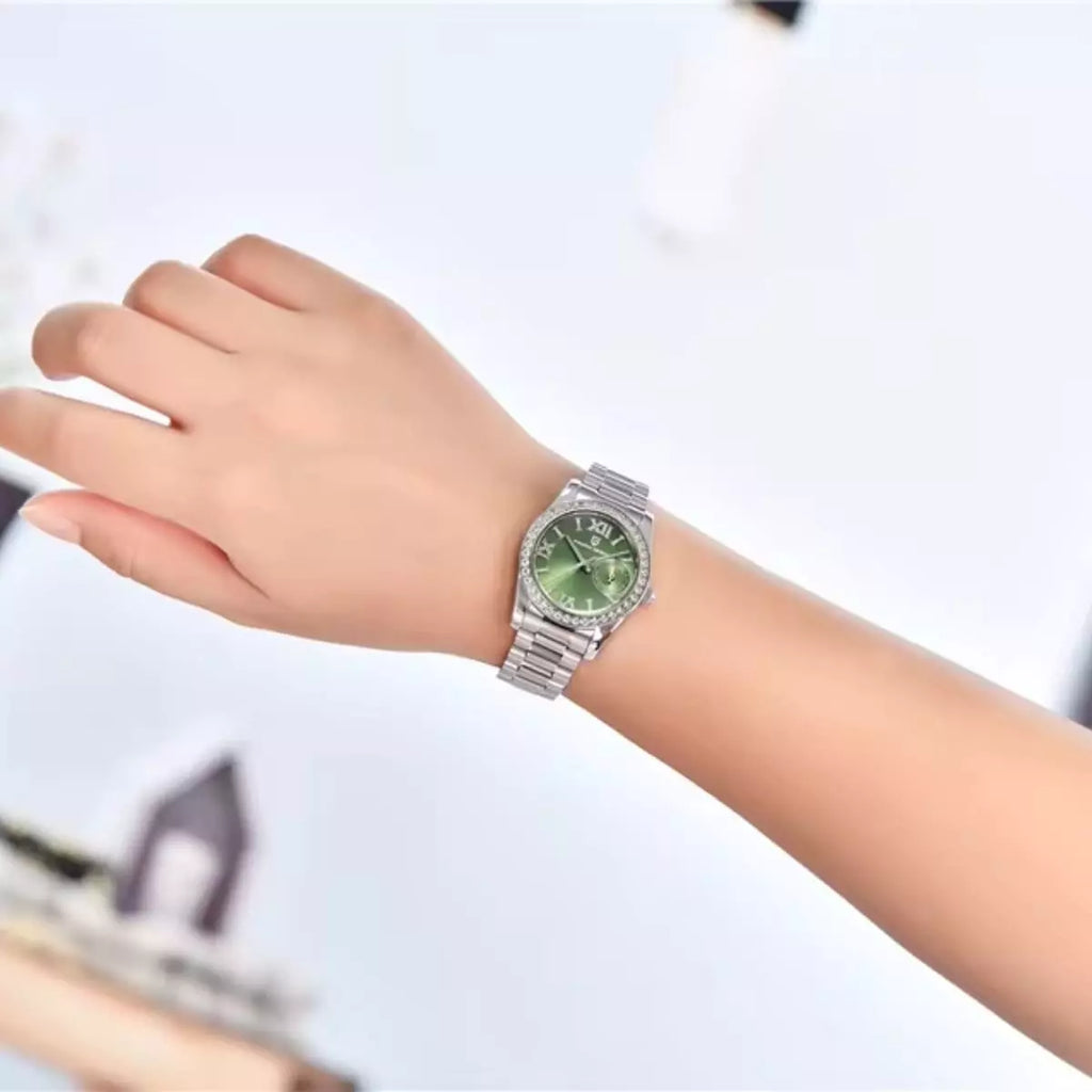 Relógio Feminino Pagani Design Geneva Green