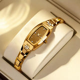 Relógio Feminino Pequeno  Modelo  Auréline Gold