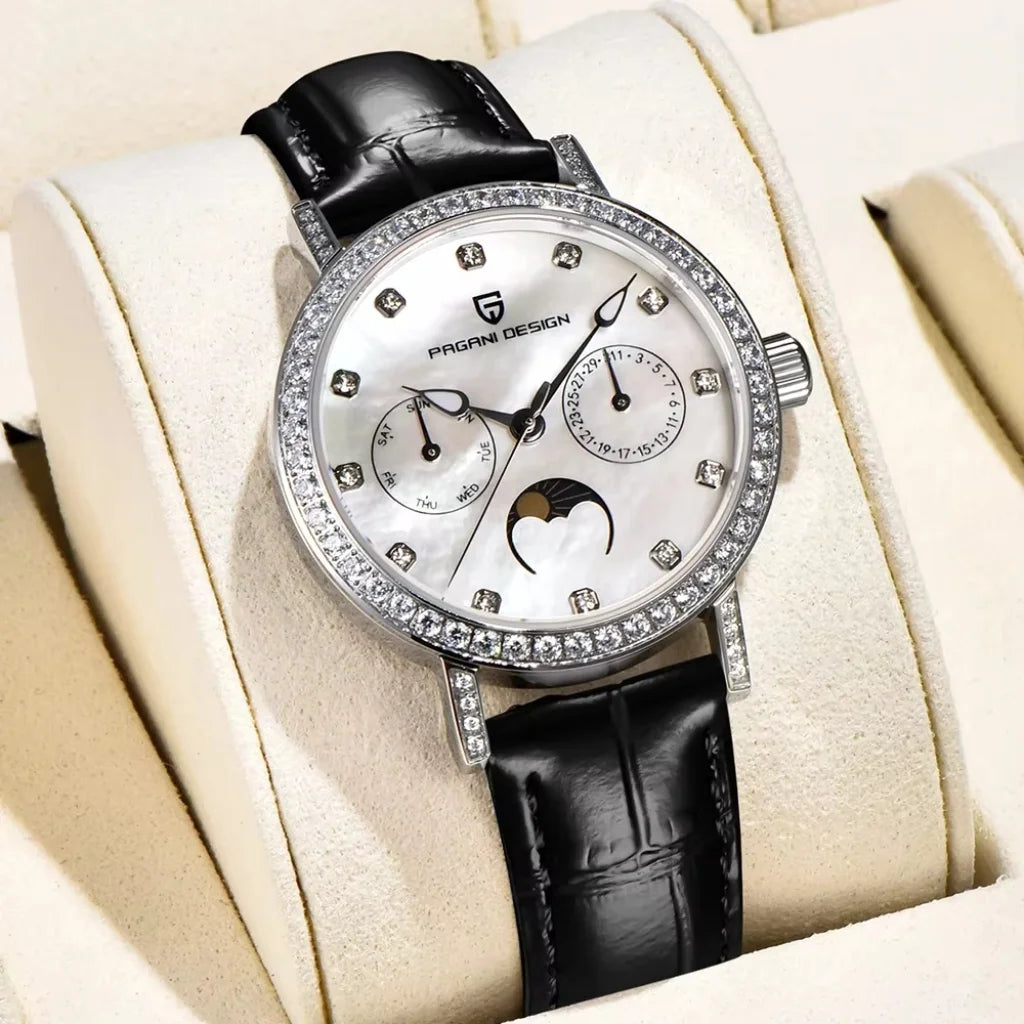 Relógio Feminino Pagani Design Valenne Black