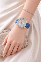 Relógio Feminino De Couro Pagani Design Seraphine  Blue