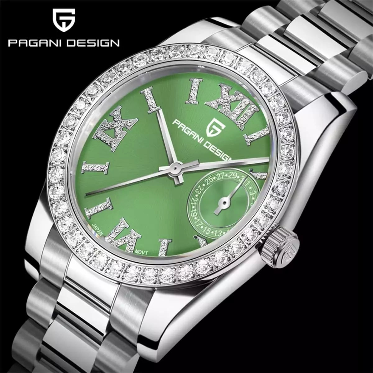 Relógio Feminino Pagani Design Geneva Green