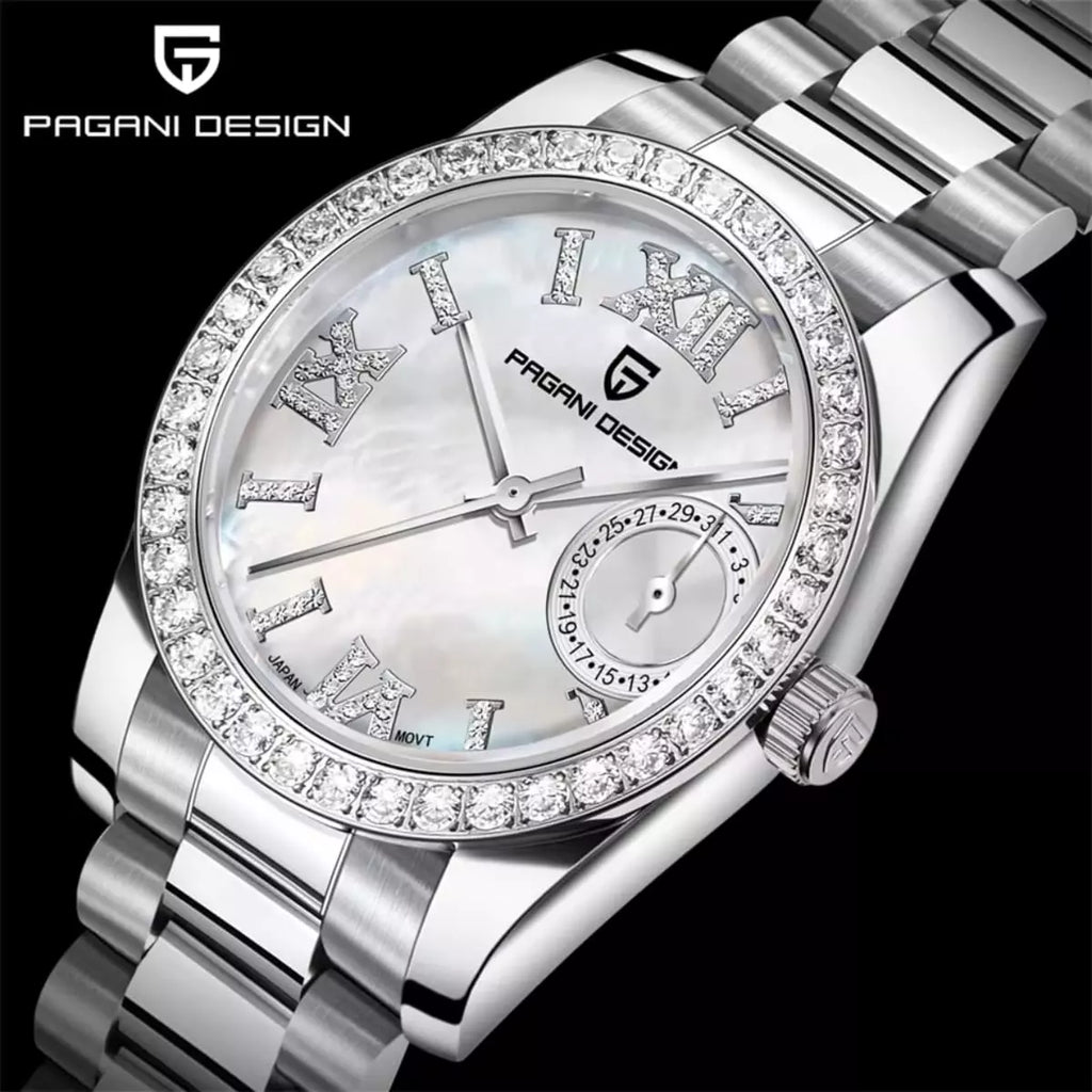 Relógio Feminino Pagani Design Geneva Silver